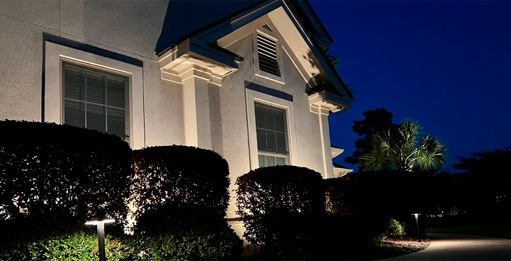 Outdoor Lighting Nightscapes Lighting and Landscape Services Bluffton Brighton Beach Levy SC